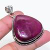 Natural Pink Labradorite Gemstone 925 Sterling Silver Jewelry Pendant 1.97" AP-15865