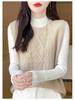 Women's Autumn Winter 100% Wool Knit Vest Sweater - Chic Sleeveless Layering Gilet