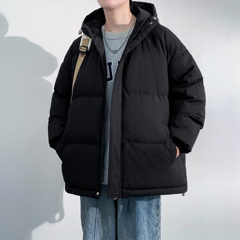 Cotton Clothing Men and Women with The Same Paragraph Winter Loose Hooded Cotton Jacket Thickened Casual Cotton Jacket Couples Jacket