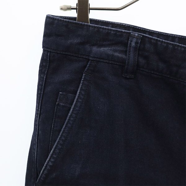 MARGARET HOWELL MHL. Button fly Straight denim pants S Navy jeans Men's Used