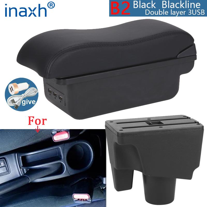 For Toyota Aqua Armrest Box For Toyota Prius C Aqua Car Armrest Storage Box Dedicated Retrofit Parts Interior Car Accessories