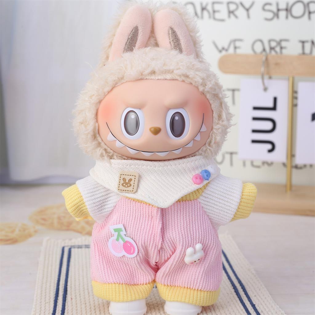 Labubu Baby Clothing Is Compatible with First, Second, and Third Generation 17cm Labubu Dolls