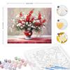 Frame Flowers Diy Paint By Numbers Kits Vase Picture By Numbers For Adults Diy Crafts For Home Decors 40x50cm