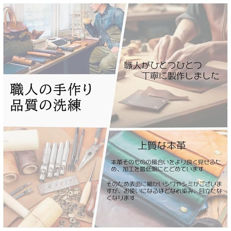 Philiamumu wallet men's long wallet tochigi leather genuine leather large capacity card billfold YKK zipper coin purse Made by top leather craftsmen