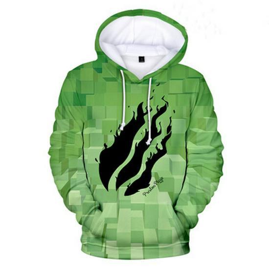 

Детская толстовка с капюшоном PrestonPlayz с 3D-цифровой печатью L