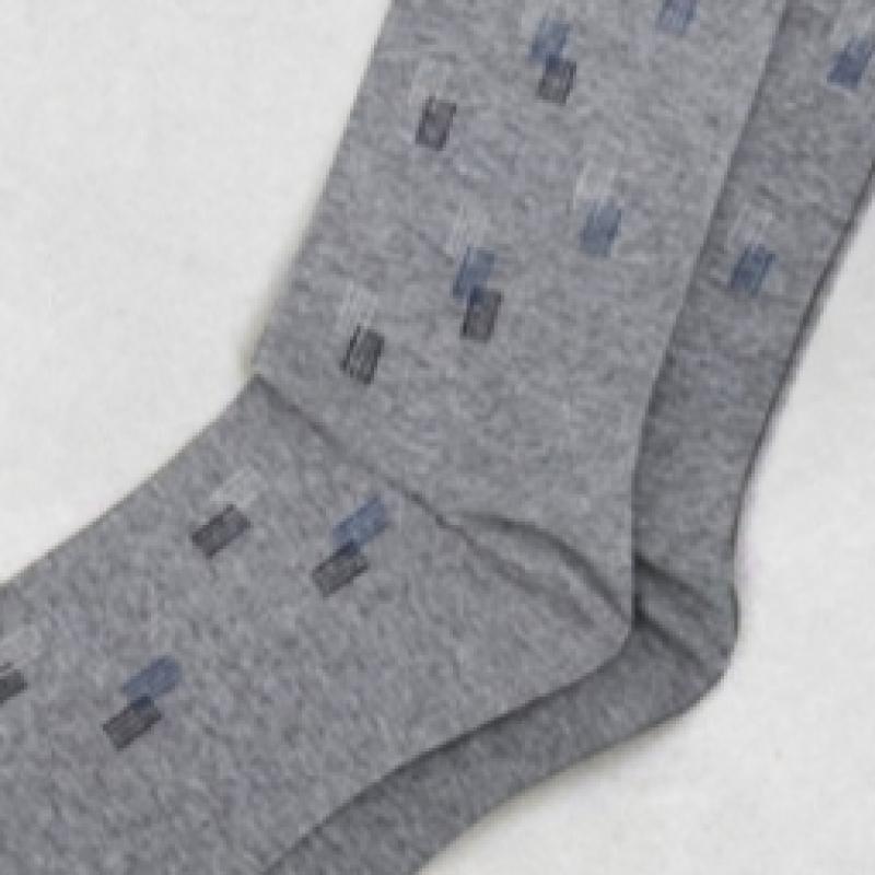 DaiSo Herren S Formelle Socken Karomuster