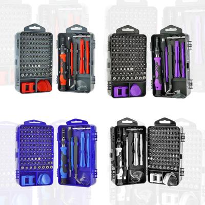 120 In 1 Magnetic Laptop Screwdriver Kit Computer Repair Kit Precision Screwdriver Set Small Impact Screw Driver Set with Case
