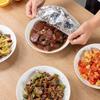 Aluminum Foil Film Insulation Cover Heat-Resistant Food Covers for Kitchen Elastic Freshness Keeping Bags Aluminium Foil Food Storage Covers