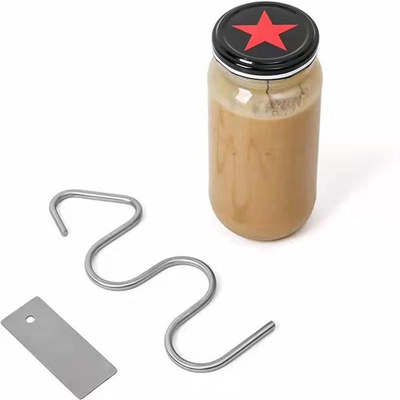 High Quality Stainless Steel Peanut Butter Stirrer And Mixer Natural Nut Butter Mixing Stirring Tools Kitchen Gadget