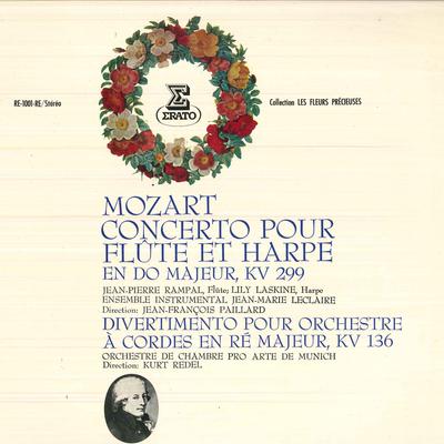 LP Record JEAN-PIERRE RAMPAL, LILY LASKINE, J - Mozart Concerto Pour Flute Et Harpe RE1001RE COLUMBIA 1970 Japan Obi Classical Used