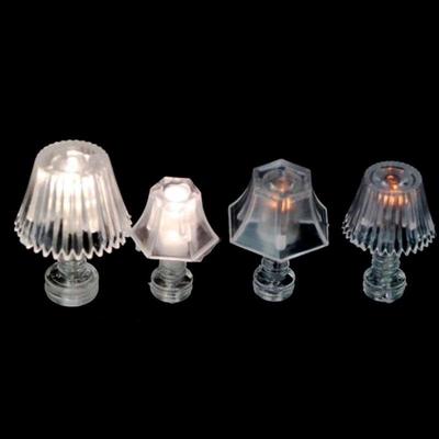 2 Pieces Metal 1:12 Dollhouse Miniature Wall Light Lamp Model Decorat BS