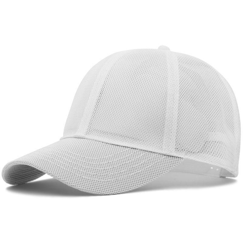 Baseball cap big head circumference hat men's and women's summer visor sun protection cap