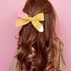 Back To School Hair Clips Unique Pencil Hairpin For Girls Cute Bows Barrettes Solid Handmade Hairgrips Children Hair Accessories