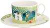 Yamaka Shoten MOOMIN Coffee Cup Hill Microwave Moomin Nordic Day Wedding Made In "Luonto" & Saucer, Design, Safe, Merchandise, Style, Mother's Gift,