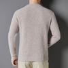 Men's Autumn/Winter Pure Wool Round Neck Sweater FXT6449