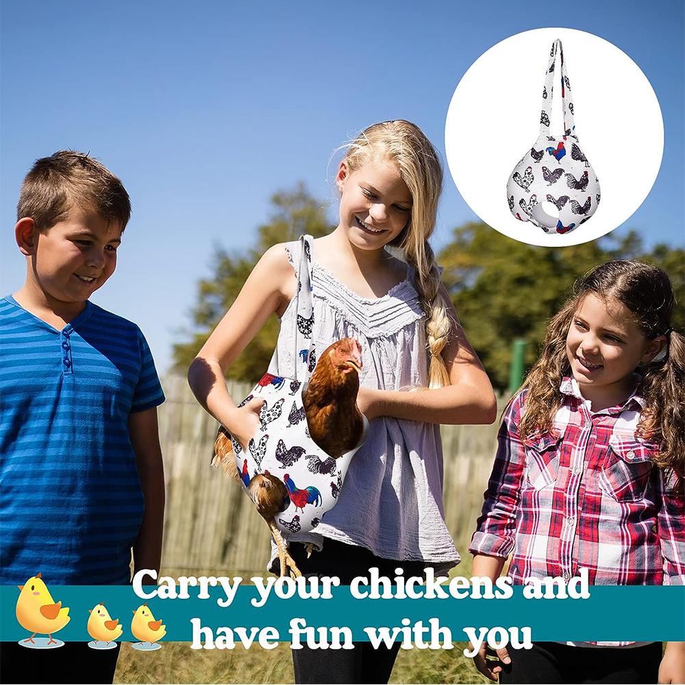 2PCS Chicken Holder Bags For Rooster Poultry Transport Traveling Driving