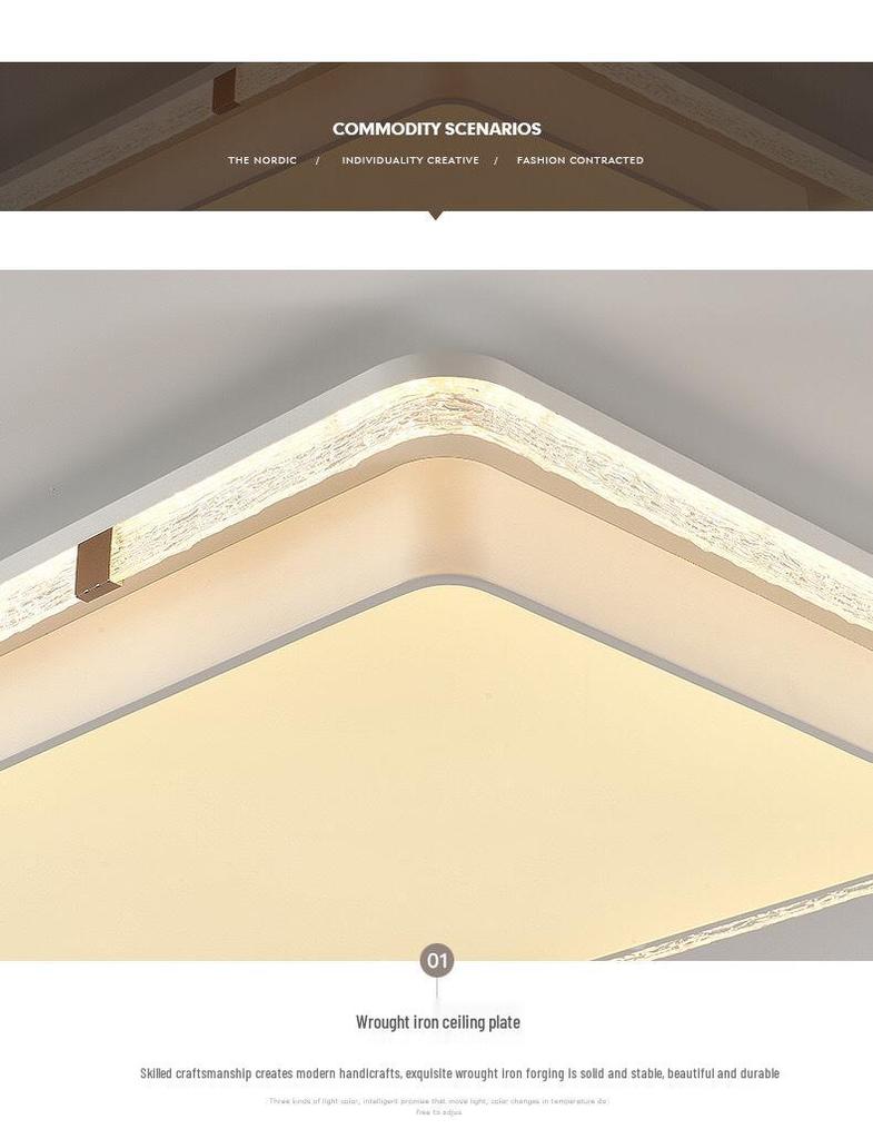 2025 Modern Acrylic Ceiling Light for Living Room or Master Bedroom