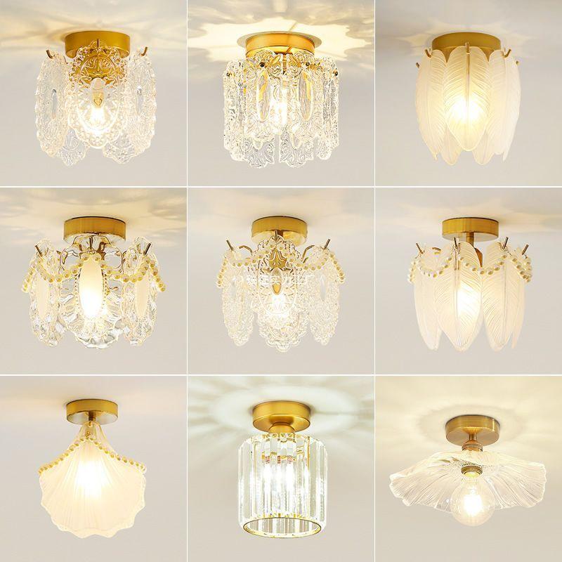 Nordic Luxury Shell Corridor Light: Creative, Modern Balcony & Entrance Lighting