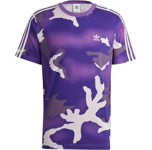 Adidas Originals Kurzarm-T-Shirt Graphics Camo Allover-Print