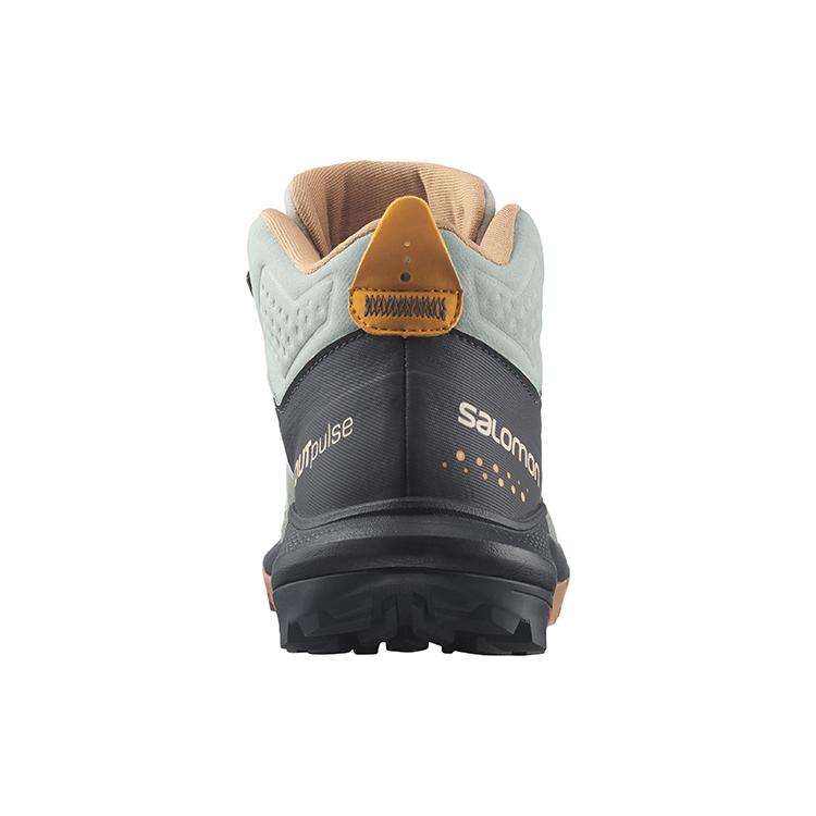 SALOMON Women's Outpulse Mid GORE-TEX 'Wrought Iron Ebony' 415938