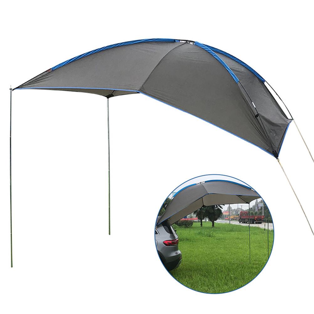 Car Tail Tent Portable Rainproof Awning Car Rear Car Side Tent Outdoor Portable Rear Tent for 3-4 People Equipment Camping Car Tent