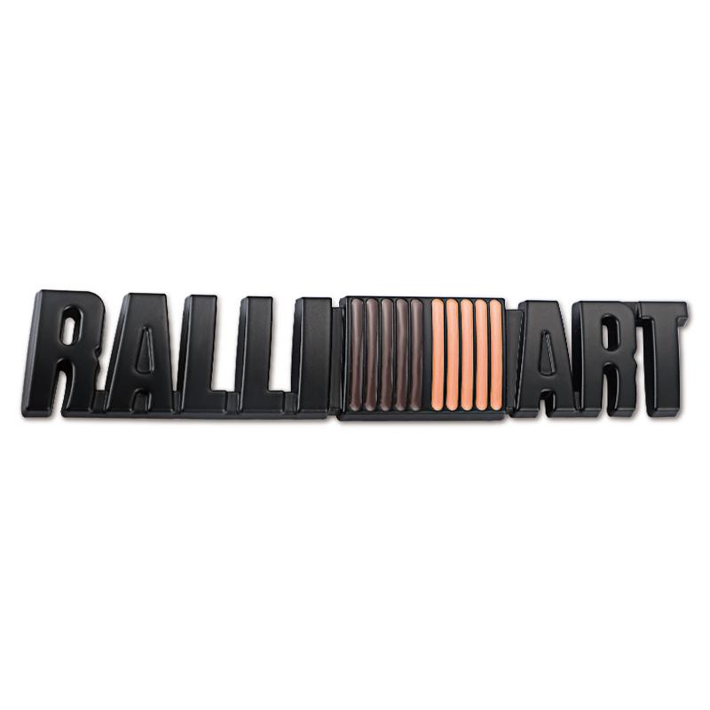 Car Styling 3D Aluminum Alloy Car Emblem Badge Decoration Sticker For Mitsubishi Lancer ASX Mirage Pajero-Sport Xpander Attrage