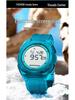 Sanda Multifunctional Luminous Waterproof Student Countdown Watch with Alarm