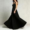 Women's Color Sleeveless Tank Dress with Pockets Long Length for Casual Everyday Wear