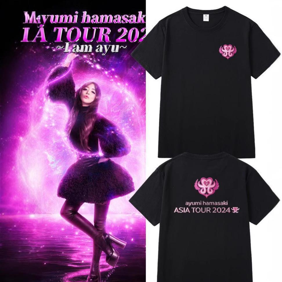 

Ayumi Hamasaki 25th Anniversary Concert Unisex Short Sleeve T-Shirt S