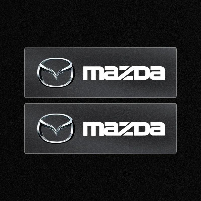 

For Mazda 3 Alexa CX-4 CX5 CX-5 CX8 CX-8 CX-30 CX9 CX-9 Car Window Lift Button Sticker Steering Wheel Emblems Decal Car Styling