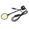 USB Fish   Lamp COB Chip High Brightness 360 Degree Rotation Clip On   LED Aquarium Light with Button