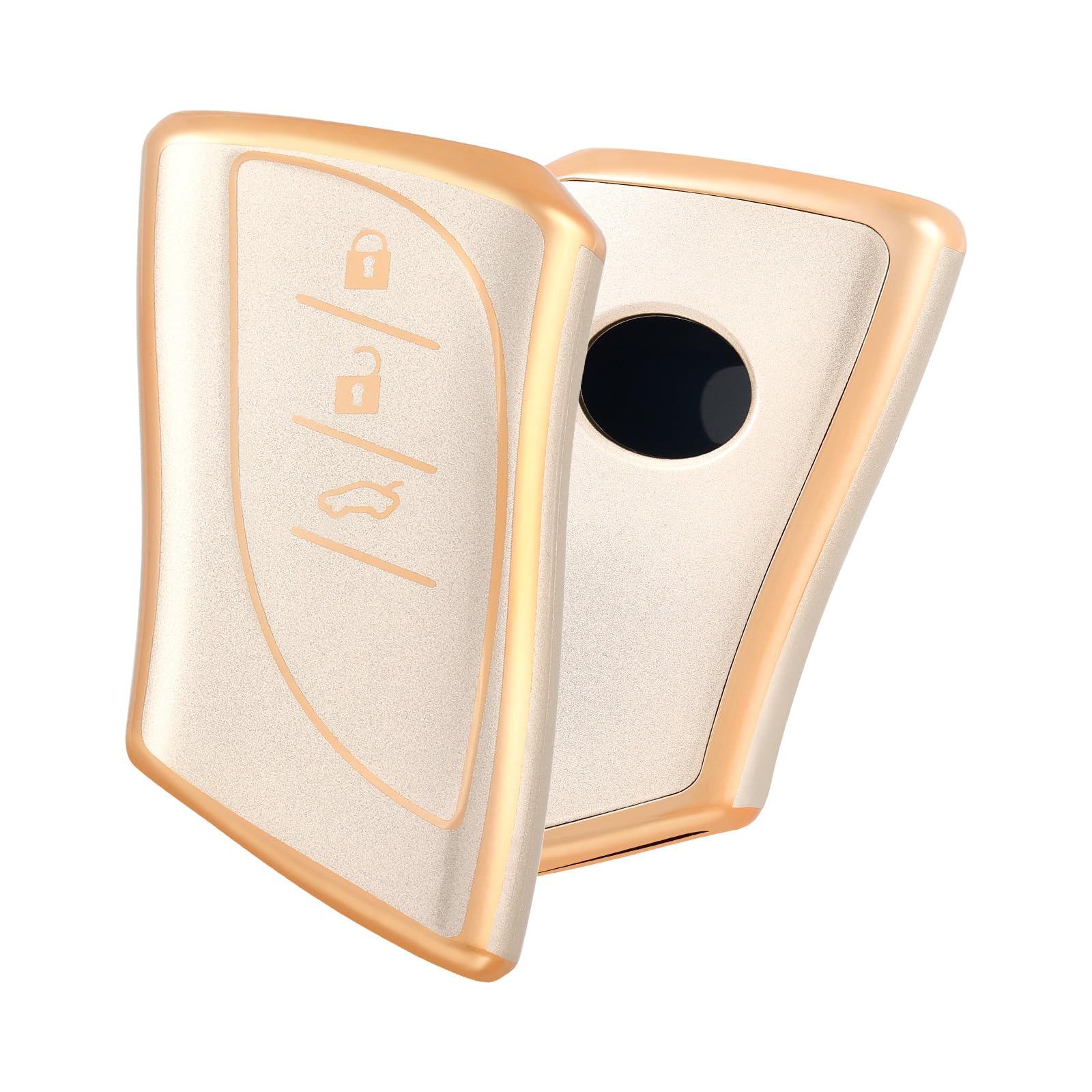 ПОЕХАЛИ Чехол для ключа ТПУ Чехол для автомобильного ключа Ключ золотой