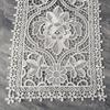 Rectangle Embroidered Tablecloth Hollow Embroidered Table Mat Polyester Lace Decorative Home Fabric Simple White And Beautiful