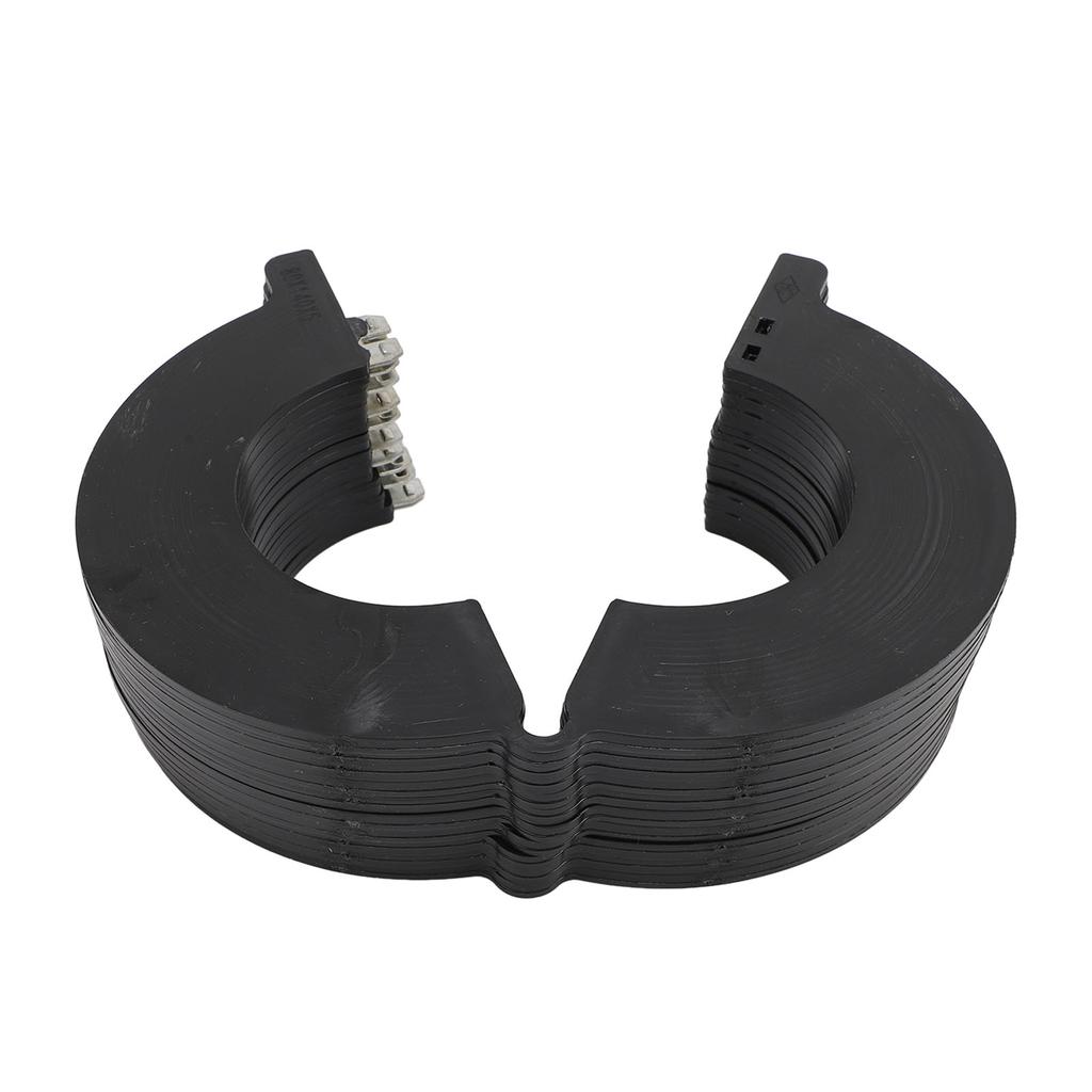 10Pcs 80mm Bucket Pin Shim Kit Increase Greasing Intervals Dust Proof Engineering Plastic Replacement for Bobcat 337