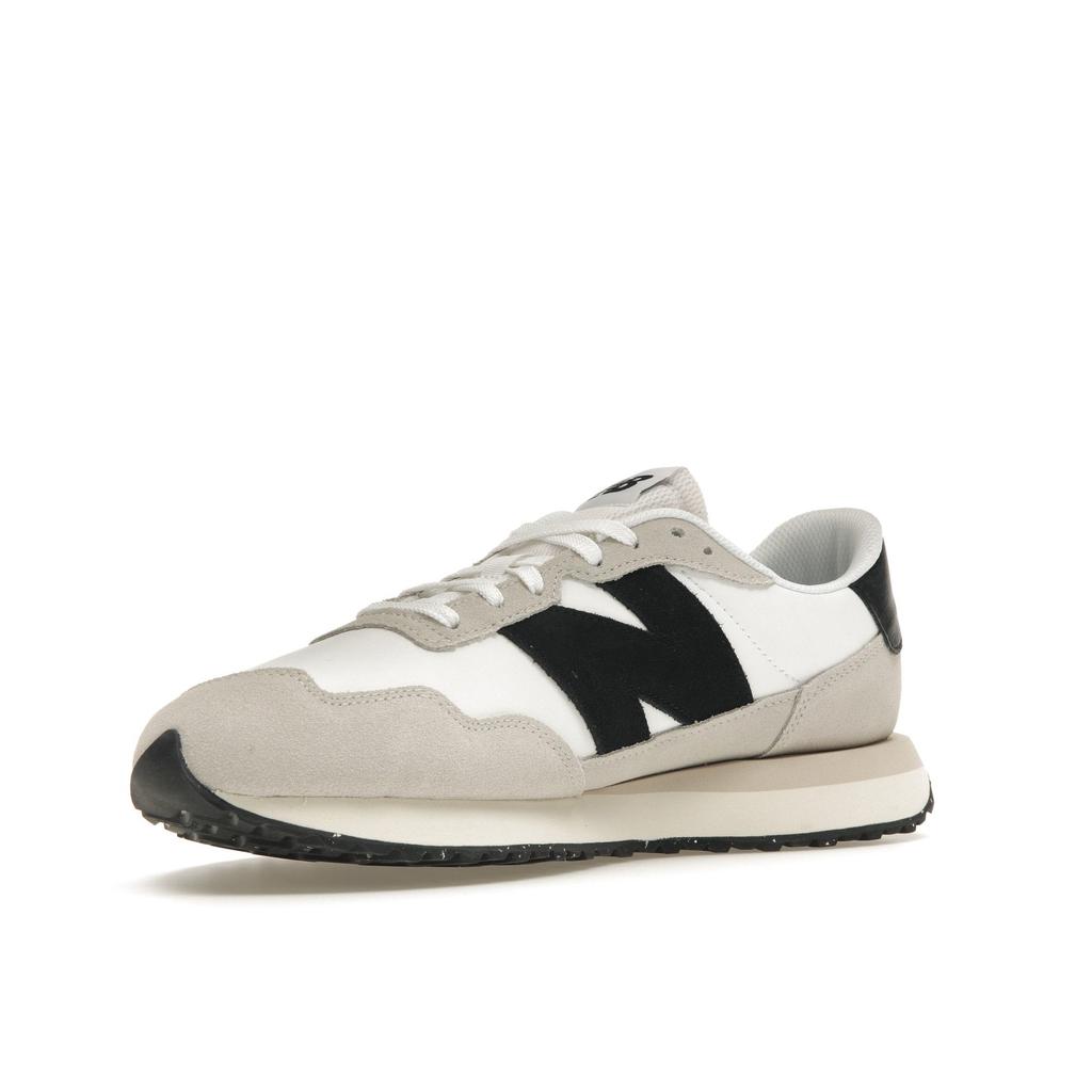 New Balance 237 Sea Salt Black Unisex Sneakers White MS237SF