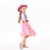 3-8 Years Kids Girls Cowboy Style Dress Halloween Party Dress