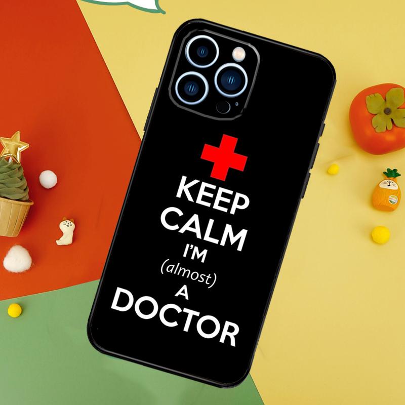 Cartoon Doctor Nurse Phone Case For iPhone 17 Pro Max16 15 14 13 11 12 Pro Max Plus 12 13 Mini 16e 17 Air Cover