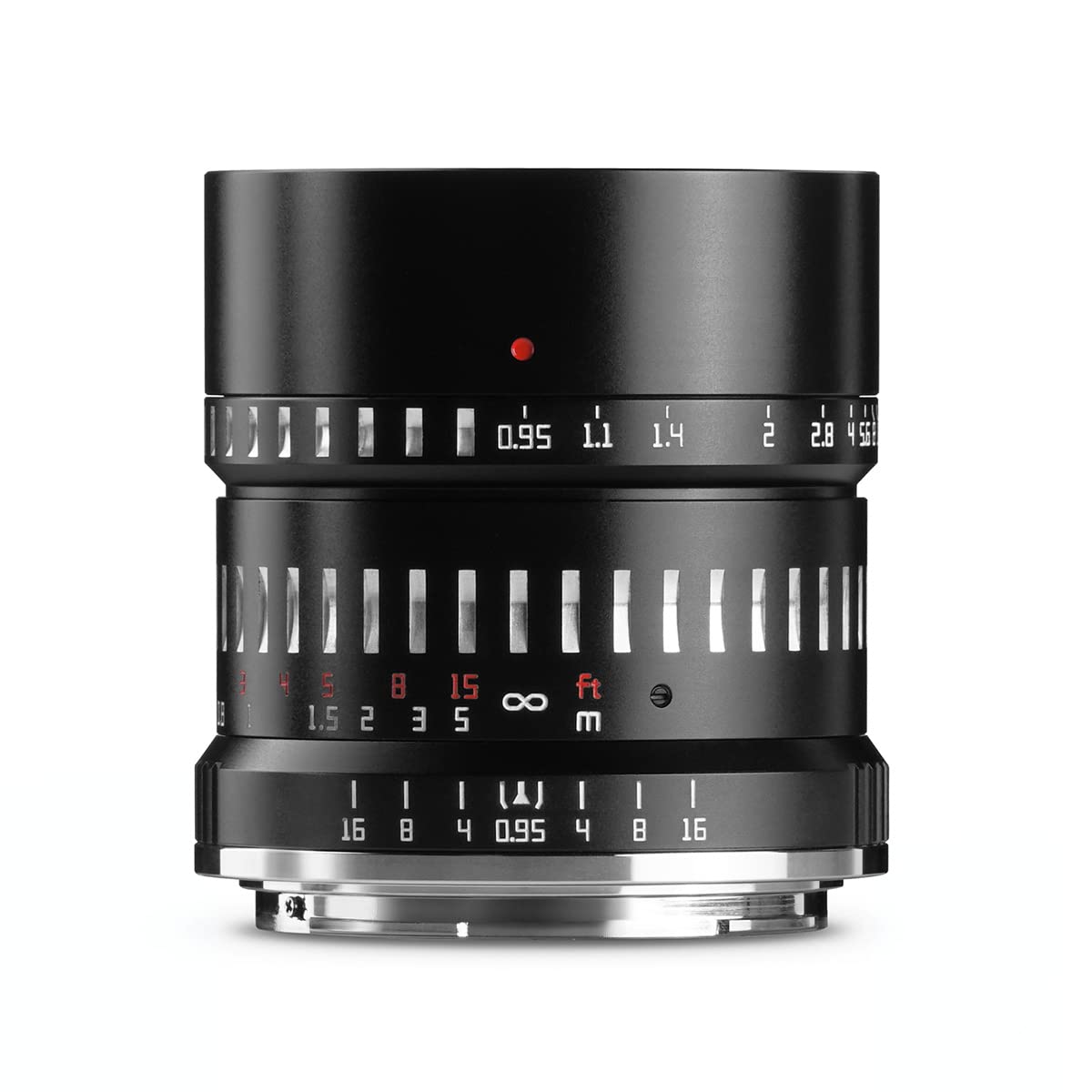 

TTArtisan 50mm CZ Mount Nikon Z Black x Silver Lens Famous Optics 2 Year Warranty f/0.95 APS-C
