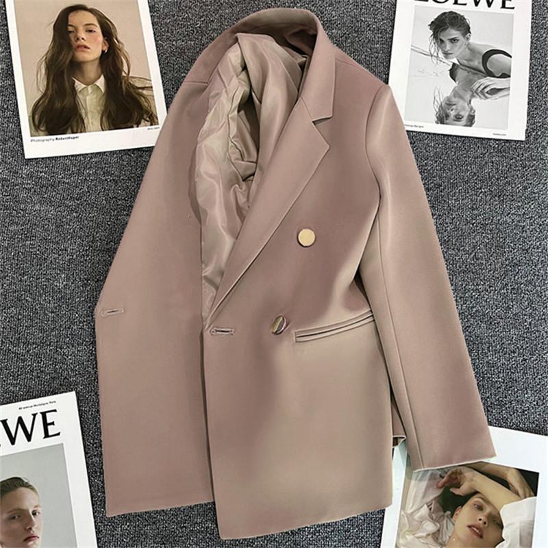 Women's Green Slim Fit Suit Jacket - Trendy Spring 2025 Street Style
