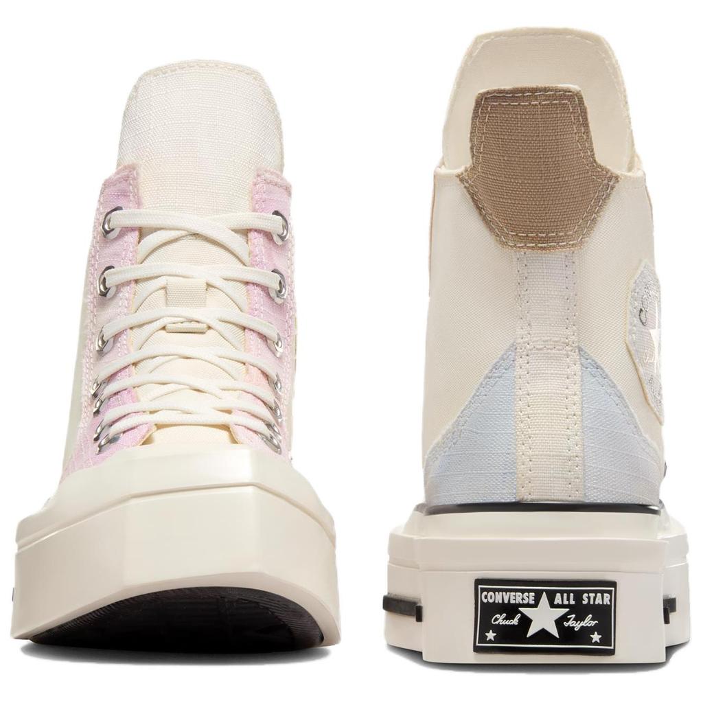 Converse Chuck 70 De Luxe Squared High Stardust Lilac Egret Unisex Sneakers Krem A07599C