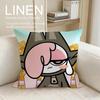 Cute Chikn Nuggit Cushion Cover Pillowcase Set Pcs x x Breathable Washable Sofa Cushion Cover