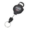 Quick Connect Key Reel with Carabiner and Cord 100cm Kevlar Cord KEY-BAK #0KM2 Stopper,