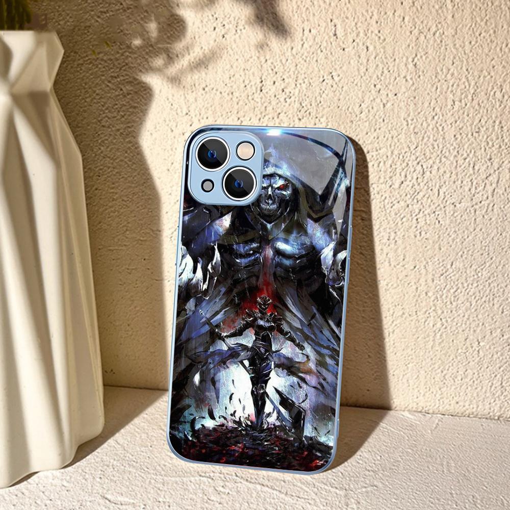 Overlord Phone Case For iPhone 14 13 12 Mini 11 Pro XS Max X XR 14 Plus Tempered Glass Cover