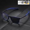 Unisex New Square Pochromic Glasses Women Men Intelligent Color Changing Reading Glasses Retro TR Outdoor Sports Sunglasses
