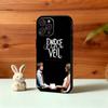 P-Pierce T-The V-Veil Band Phone Case For iPhone17 16 15 14 13 12 11 Pro Max Plus,5G Soft Black Case