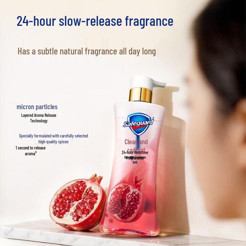 Safeguard Red Pomegranate Renewing Shower Gel