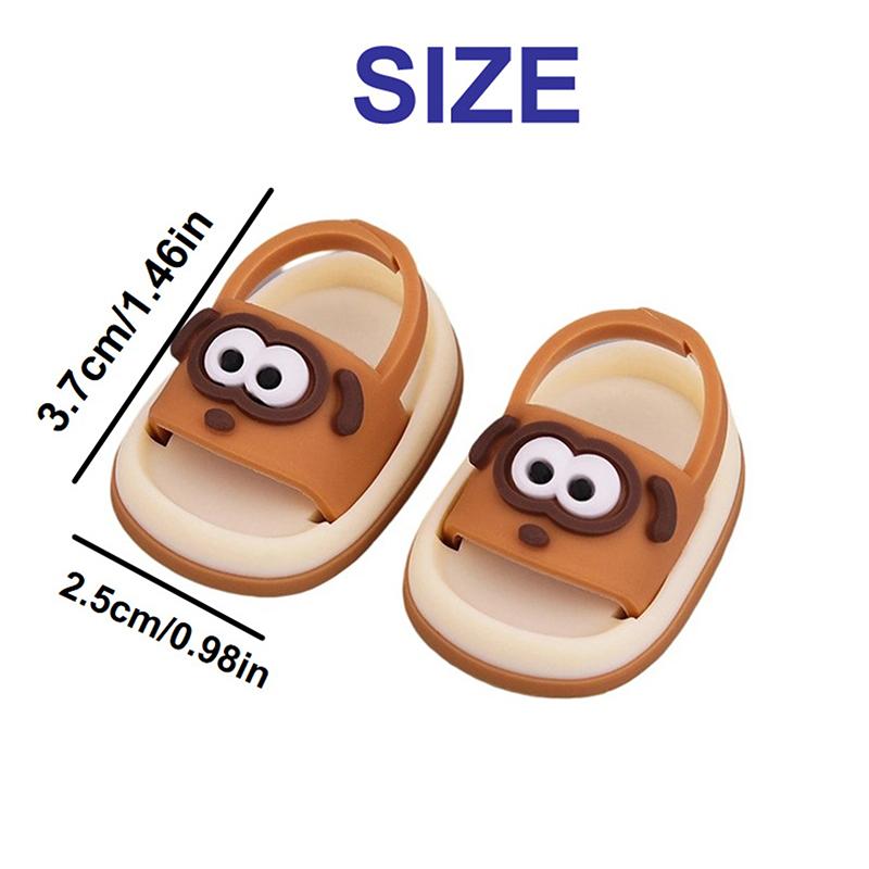 15/17Cm Doll Shoes Plastic Mini Shoes For Dolls Mini Finger Shoes Clothing Accessory For 6.9 Inch Dolls Blind Box Doll
