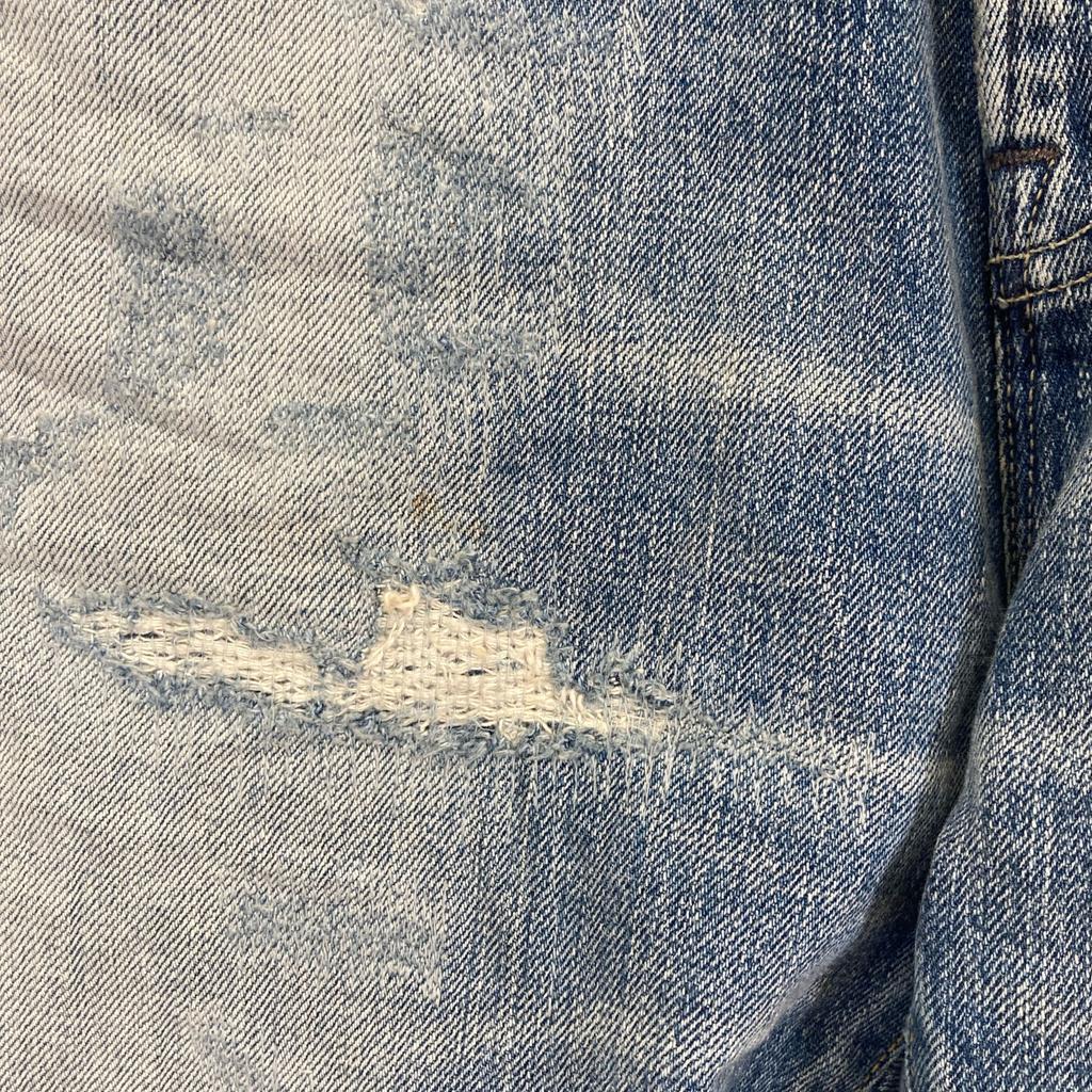 DENHAM Made In Japan, Limited To 300 Bottles, 15 Year Old POINT 5YJ CARROT Fit Denim Bottoms W23L32 Light blueUsed