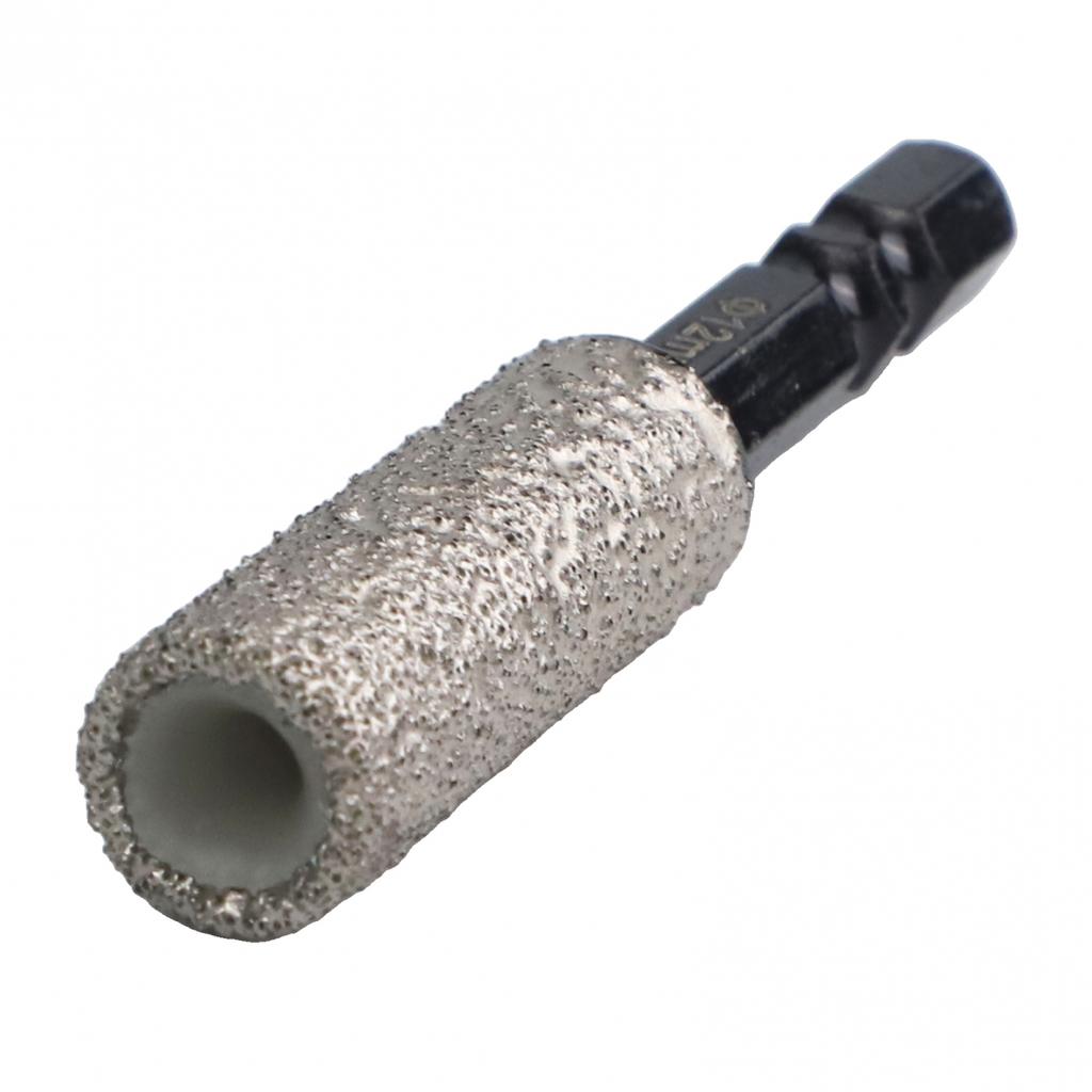 Diamant-Lochbohrer mit Sechskantschaft, geeignet für Fliesen und Glas