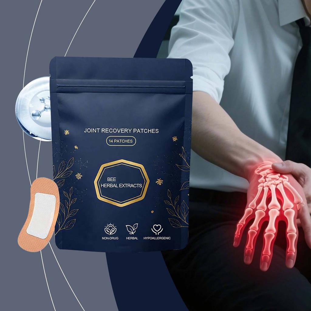 Joint Recovery Patches Joint Soothing Mugwort Patch Herbal Care Patches Reduce Muscle Tension And Joint Discomfort